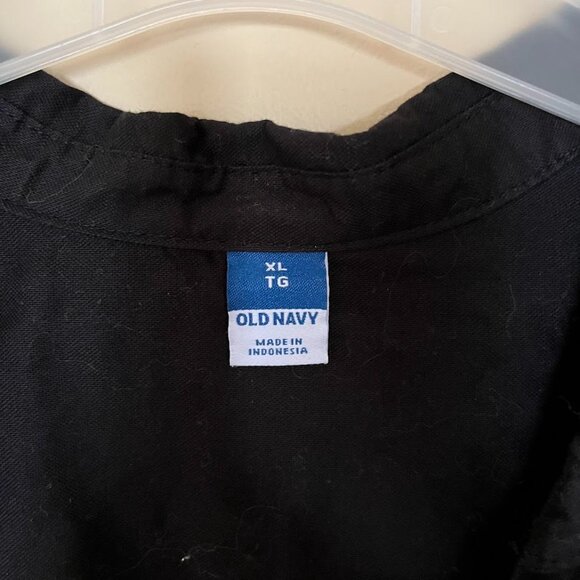 Old Navy Black Wrap Blouse - Picture 3 of 3